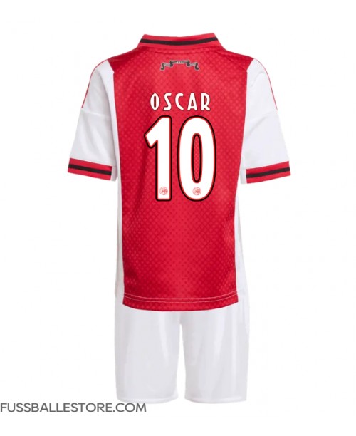 Günstige Ajax Oscar Gloukh #10 Heimtrikotsatz Kinder 2025-26 Kurzarm (+ Kurze Hosen) Günstige Ajax Oscar Gloukh #10 Heimtrikotsatz Kinder 2025-26 Kurzarm (+ Kurze Hosen)